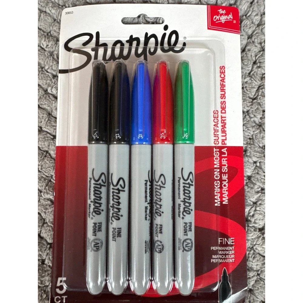 Sharpie Permanent Markers Expo Dry Erase and Pen+Gear Highlighter Bundle 5 Pack